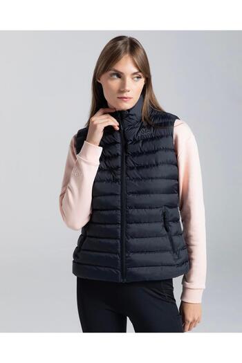 Kappa Logo Tona Women's Black Vest 381Q6Nw-005