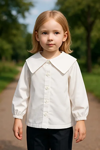BAV Butik Ayvitrin Girl's Design Shirt