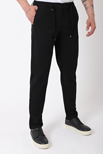 Stilkombin Elastic Waist Sports Full Length Jogger Pants Cpt-4_0400