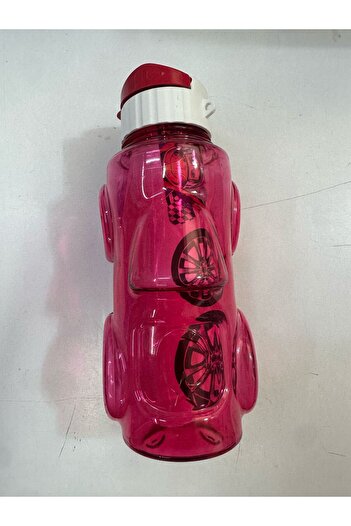 timpy kids 0.50 L 500 ml Lockable Lid Children's and Adult Water Bottle Water Bottle Car Patterned and Shaped