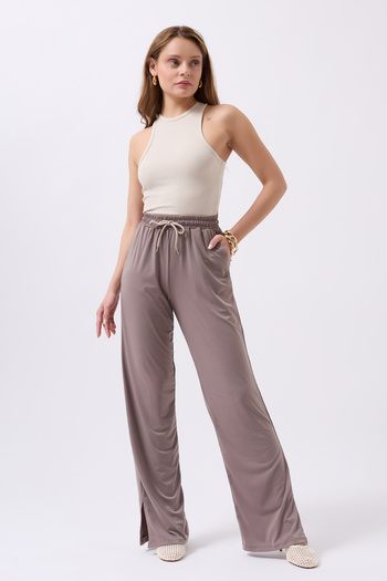 Clu Elina Mink Slit Sweatpants