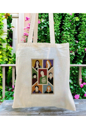 InfinitumWorks The Big Bang Theory Poster Cloth Bag