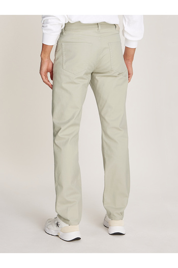 Calvin Klein Calvin Klein Men Beige 5 Pocket Straight Cotton Pants