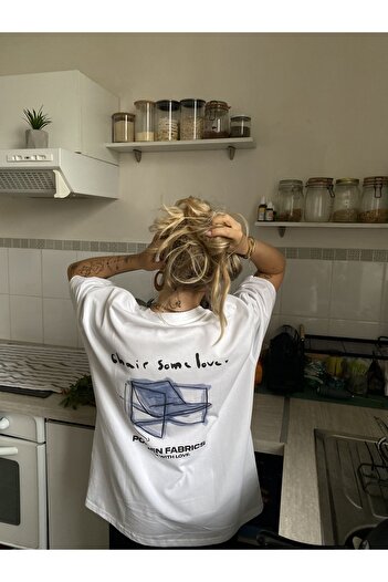 Bengi Clothing Футболка з принтом оверсайз з коротким рукавом