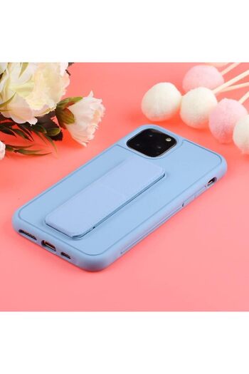 Generic Case Cover For iPhone 14 Pro Max with Magnetic Stand & Holder, Premium Silicone Hand Strap and Grip