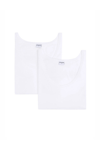 Pierre Cardin Men's 2 Pack 100% Cotton White Undershirt Set S3.Q.Tk.9K.R9