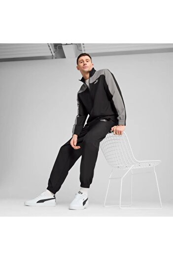 Puma Woven Colorblock Tracksuit Σετ αθλητικής φόρμας 684856 Μαύρο