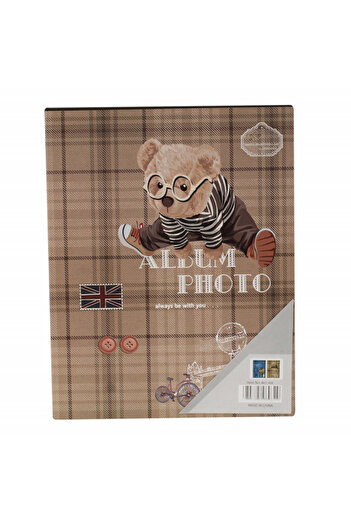 PUFO Photo album in box, Playful Bear model, 26 x 20 cm