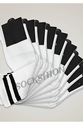 SOCKSHION 8 чифта цветни дизайнерски чорапи с черен шарж