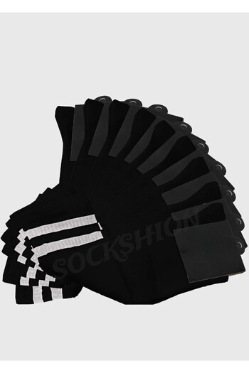 SOCKSHION 8 чифта цветни чорапи с бял шарж