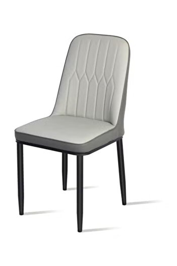 ALMUFARREJ Modern Faux Leather High Back Dining Chair