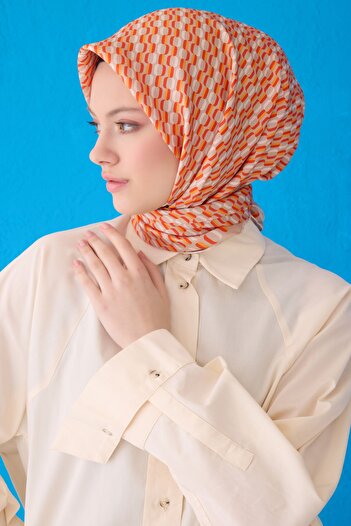 Belli 2025 Summer 100% Twill Silk Scarf 38 Size