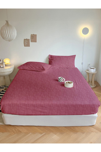 femmhome Basic Ranforce Bed Sheet Set Single/Double/Twin (90/100/120/160/180) Brush Colorful