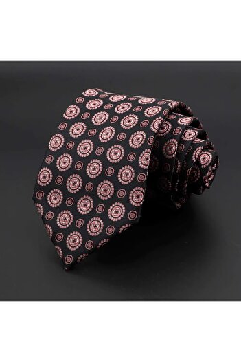 delis Men's tie, CR026, Black