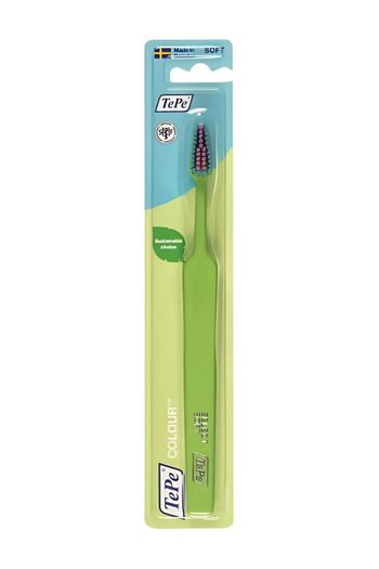 TePe Color soft toothbrush, bring one piece