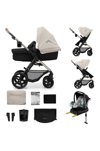 Kinderkraft Multifunkční kočárek Moov 2 Eva 4v1 Moon Grey
