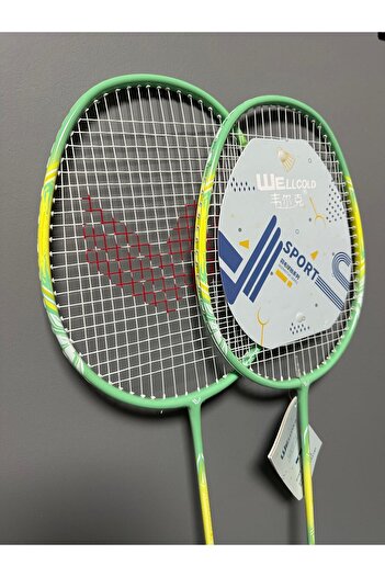 WELLCOLD Badminton Profesyonel Raket Seti Çantalı