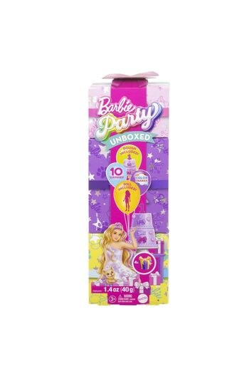 mattel Πάρτι με κούκλες Barbie, χωρίς κουτί, αποκαλύπτοντας ξανθιά