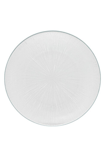 Secret de Gourmet Elise Elegant Design Round Glass Dinner Plate 26cm