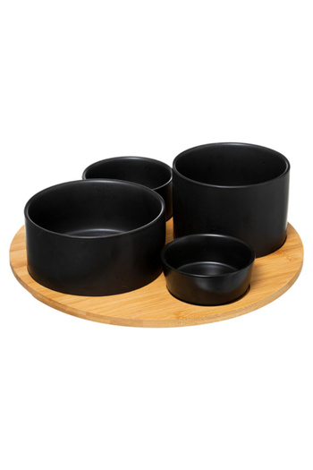 Secret de Gourmet 5-Piece Elegant Design Appetizer Set