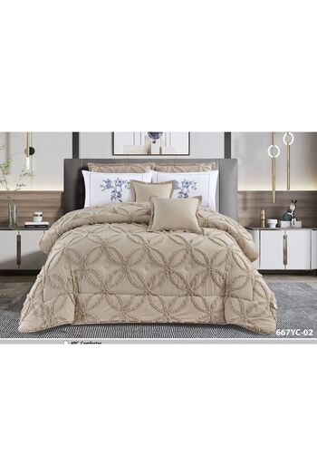 Moon Exclusively designed embossed microfiber double bed sheet, 230*250cm
