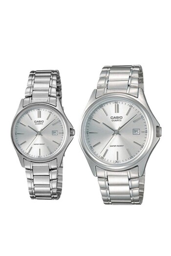 Casio Metallic Color Lover Couple Wrist Watch