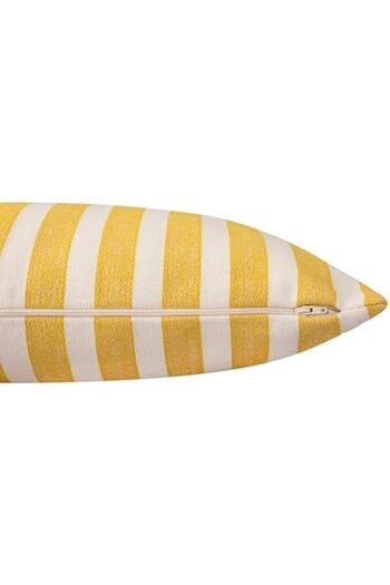 STOREMAX Sellbuyst Funky Yellow Striped Pillow 35X55Cm Trendy 266450