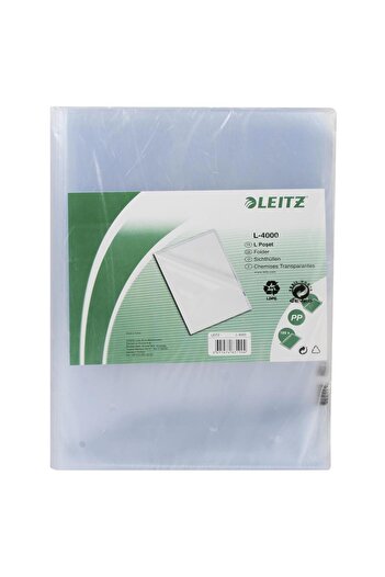 Leitz L-4000 L Bag File A4 95 Micron - 100 Pieces