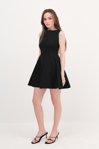 Addax Flounced Short Dress E17231