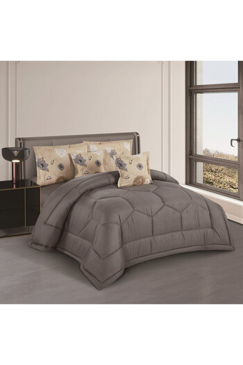 HOURS Two-Piece Horse Quilt Set, 6 Pieces, Chaya-03