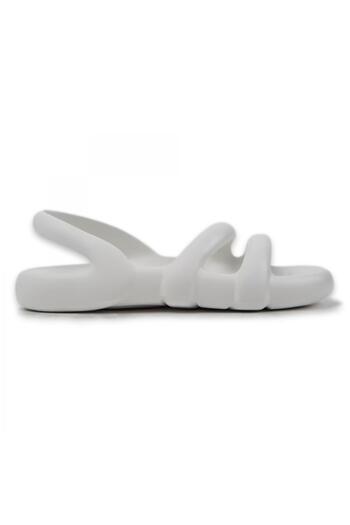 CAMPER Κ 201636   Kobarah Flat White Unisex Σανδάλια