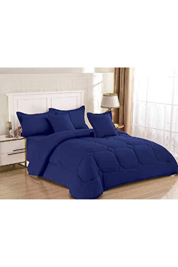 HOURS HOURS-204 6-piece plain duvet cover set for two people