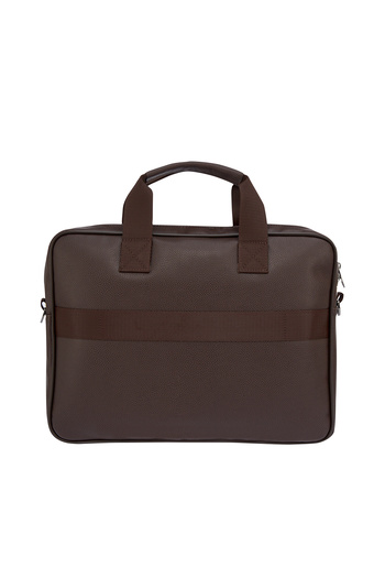 U.S. Polo Assn. Us Polo Assn 25029-25030 Laptop Bag with Shoulder Strap Briefcase Brown