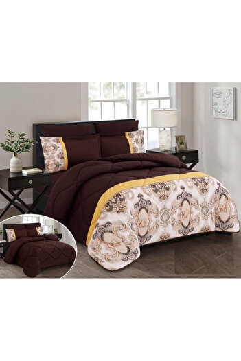 HOURS Horse comforter set, double, 6 pieces, ARELLA-01