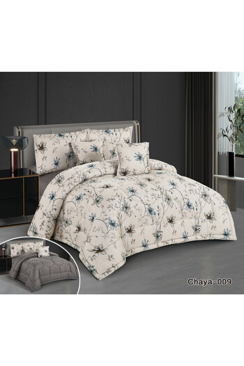 HOURS Two-Piece Horse Quilt Set, 6 Pieces, Chaya-09