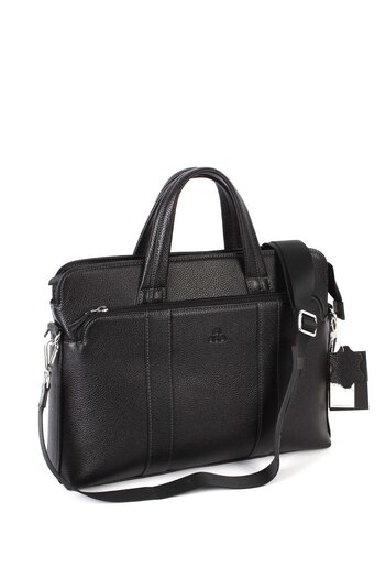 Aka Deri Black Laptop Briefcase 258 2