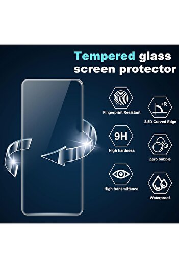 m.tk moveteck Xiaomi Poco X7 Pro Case with Camera Protection Colorful Soft Matte Silicone + 9H Screen Protector Glass Set 2in1