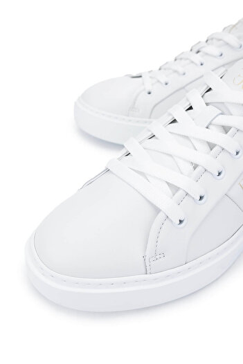 FABI Erkek Hakiki Deri Beyaz Sneakers & Spor Ayakkabı