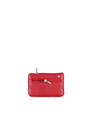 Aka Deri Red Leather Keychain - 042 8 Model