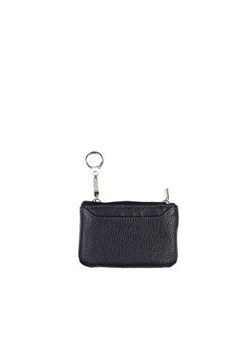 Aka Deri Black Leather Keychain - 042 2 Model