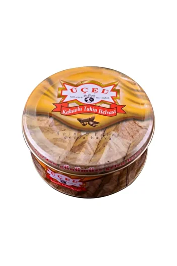 Üçel Kakao Tahini Halva 830 Gr Canister