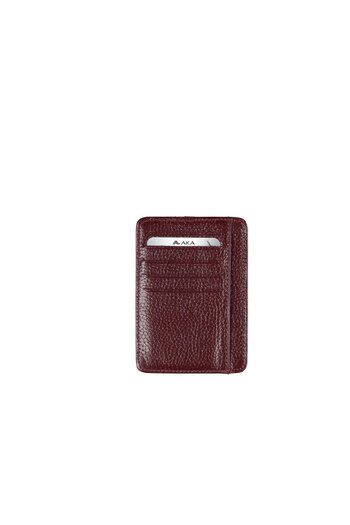 Aka Leather Brown Card Holder Wallet 030 70