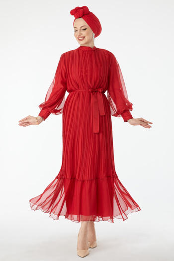 TOFİSA Dress Red - 21980