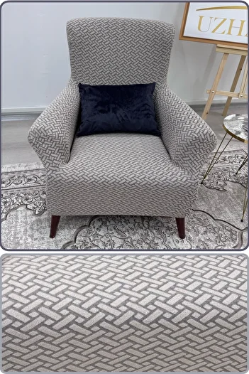 uzhanem High Quality Armchair Seat Cover - Single & Washable