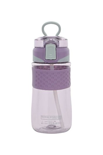 ROYALFORD Royalford Water Bottle, 100% BPA-Free Plastic Bottle, RF11106 | One-Press Open Lid | Leak-proof Desi
