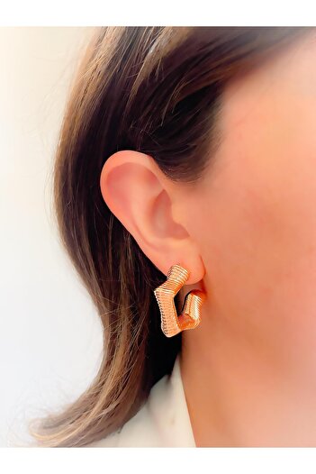 Trinos Steel Earrings Balloon Star Earrings