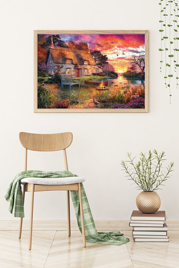 Anatolian Puzzle 260 Parça xl Yapboz Puzzle - Yaz Akşamı 3337