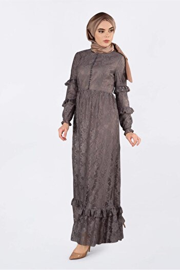 Alvina Skirt Fluffy Ruched Dress 4356