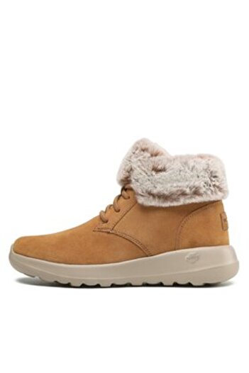 SKECHERS γυναικεία μποτάκια μέχρι τον αστράγαλο 144042 καφέ
