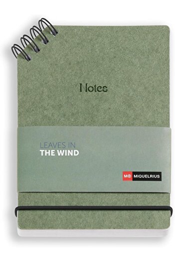 STOREMAX Snshop Notebook Mr Corner Spiral Green 467437